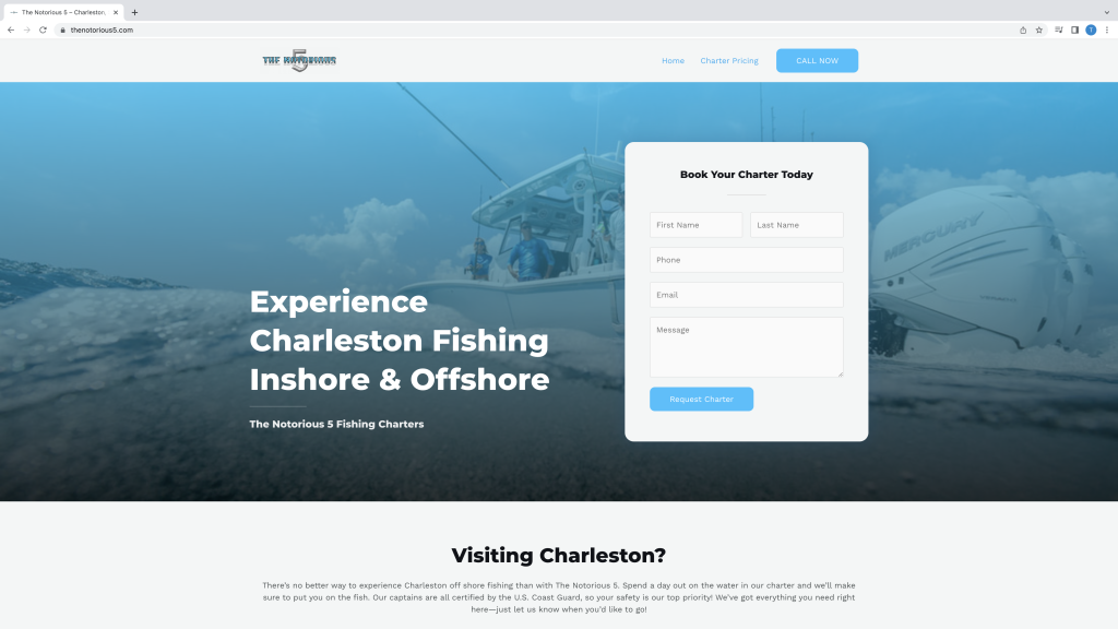 The Notorious Five Web Design By Credico Marketing